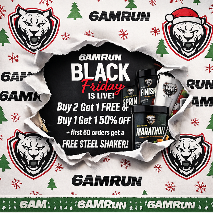 6AMRun has TWO Black Friday Specials! AND a FREE GIFT! - 6AM RUN