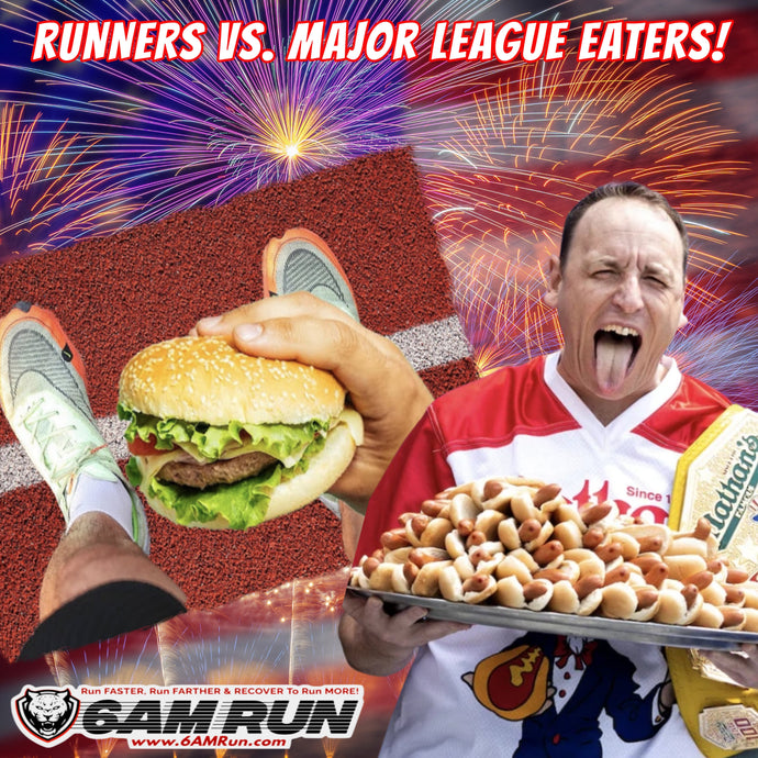 Runners Vs. Major League Eaters! - 6AM RUN