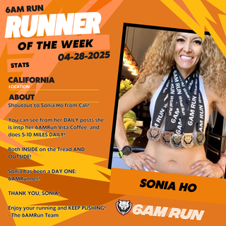 6AMRunner of The Week (4-28-25) - 6AM RUN