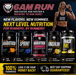 THREE HUGE DEALS, 1 GREAT NUTRITION Brand FOR RUNNERS!
