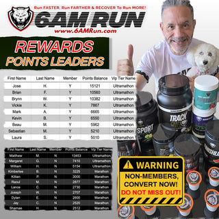 Unlock Your 6AMRun Rewards Today – Check the Leaderboard! - 6AM RUN