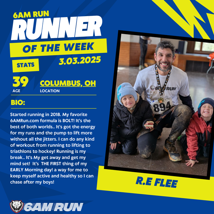 6AMRunner of The Week (3-3-25) - 6AM RUN
