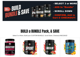 BUILD Bundle & SAVE!