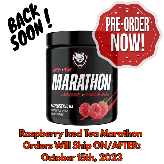 Ras. Iced Tea Marathon Flavors Return Announced - 6AM RUN