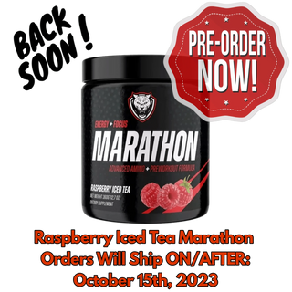 Ras. Iced Tea Marathon Flavors Return Announced - 6AM RUN