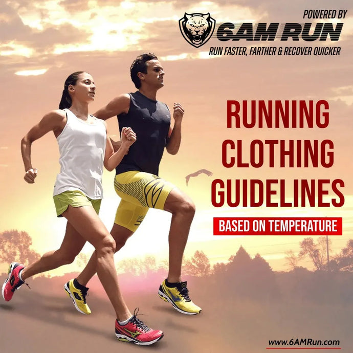 Running Clothes & Gear Guideline Based on Outdoor Temps - 6AM RUN