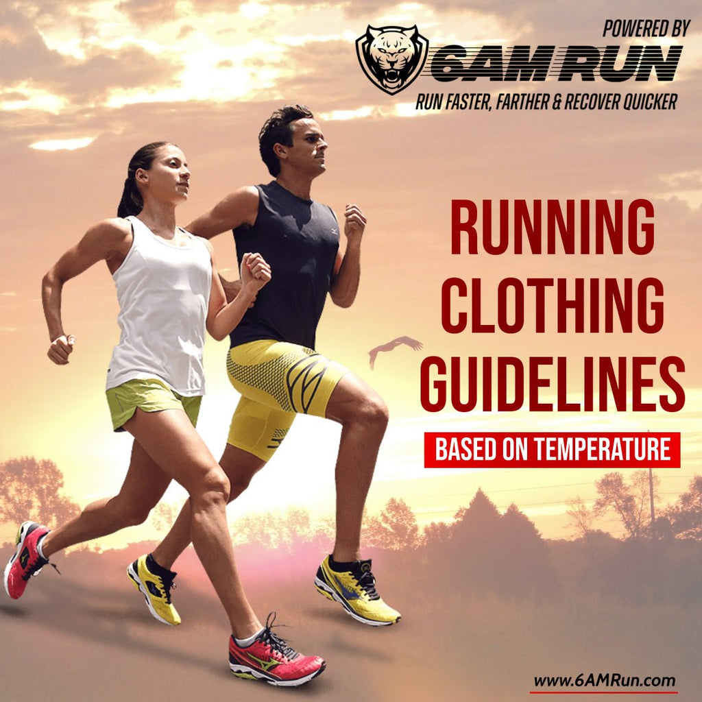 Running Clothes & Gear Guideline Based on Outdoor Temps