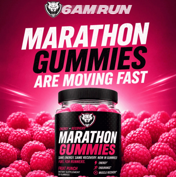 6AMRun Marathon 2.0 Gummies IN STOCK NOW!