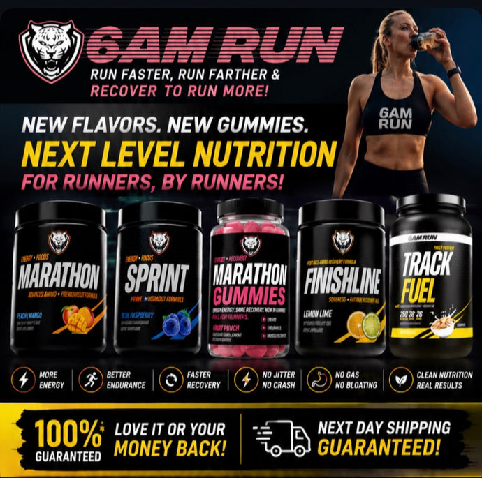 THREE HUGE DEALS, 1 GREAT NUTRITION Brand FOR RUNNERS!