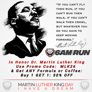 Running Towards Unity: Honoring Martin Luther King Day with Purposeful Strides - 6AM RUN
