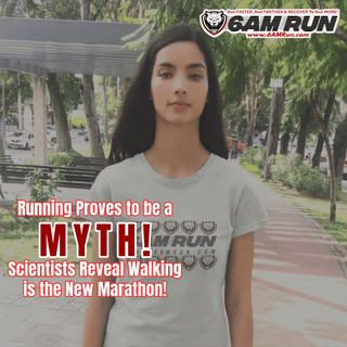 Running Proves to be a Myth: Scientists Reveal Walking is the New Marathon! - 6AM RUN