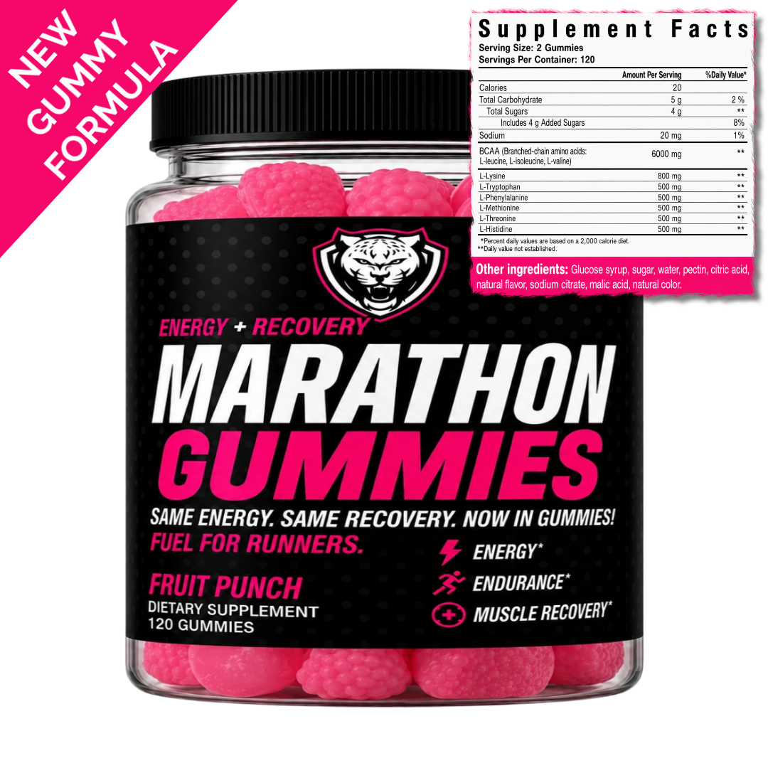 Marathon runner supplement benefits